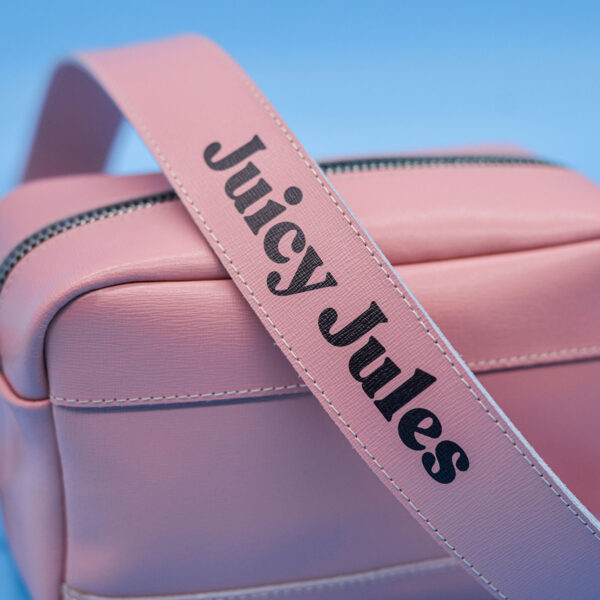 Bubble Gum bag with Noir logo – Juicy Jules